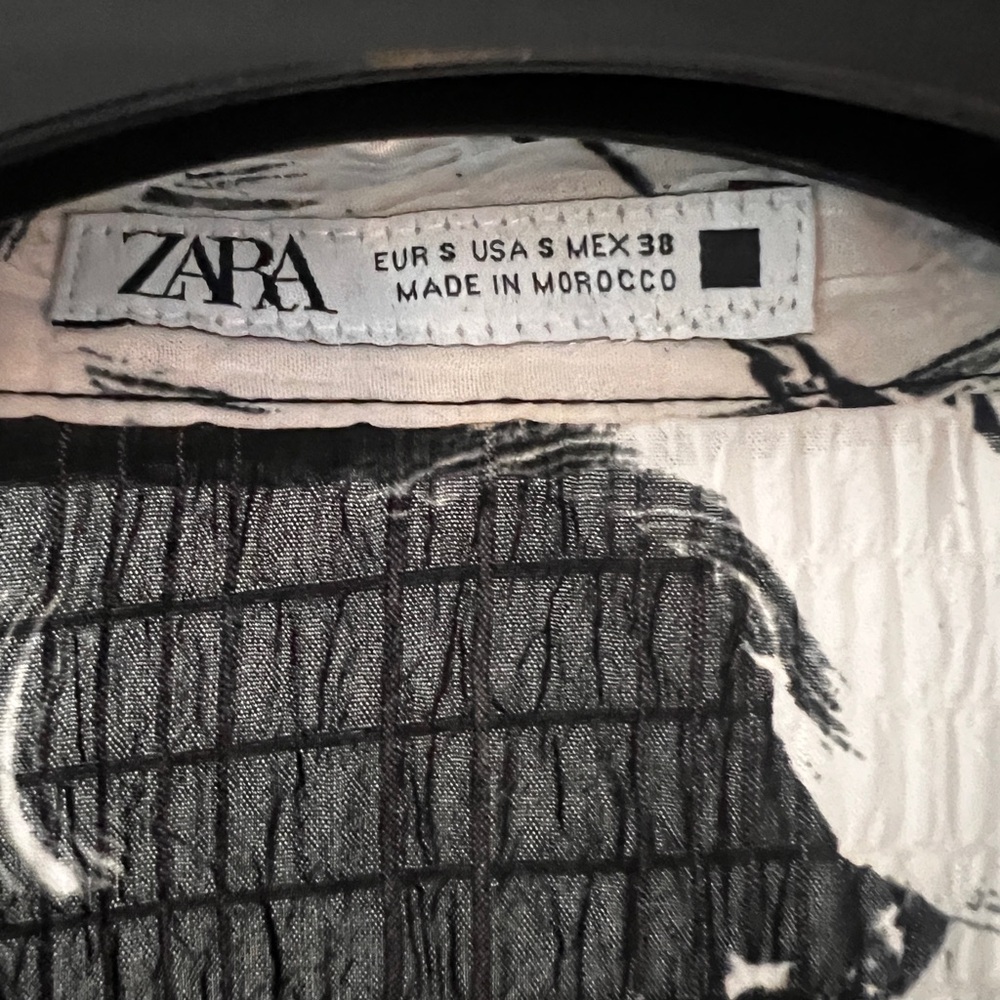 Zara Patterned Shirt - Picture 2 of 4